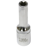 E12 x 1/2"Dr. Female Torx Socket 77mm long T&E Tools 54712