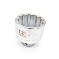 60mm x 12 Point 3/4" Drive Socket T&E Tools 55360