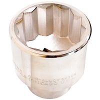 60mm x 1" Drive 12 Point Socket T&E Tools 56360