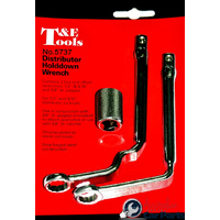 Offset Distributor Wrench 1/2" & 9/16" T&E Tools 5737