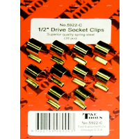 1/2" Drive Clips (100) T&E Tools 5922-B
