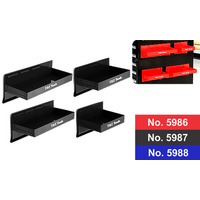 Magnetic Parts Tray 4Piece. Set Black For Toolboxes T&E Tools 5987