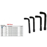 1.1/8" Heavy-Duty Hex Key Wrench T&E Tools 6352