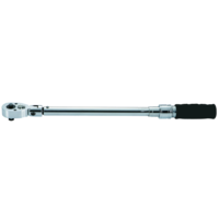 40-210Nm  x 1/2"Dr Flex-Head Clicker Torque Wrench T&E Tools 64215