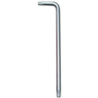 T25 Long Arm Torx-r Key T&E Tools 6674