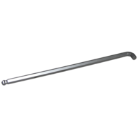 8mm Metric Stubbie Hex & Extra Long Ball Hex-Key T&E Tools 6729-8
