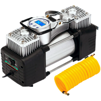 Tyre Inflator Pump Set Digital Air Compressor 150psi T&E Tools TE-6950 Ideal for 4WD Camping 