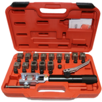 Hydraulic Double Flaring Tool Kit T&E Tools 7201