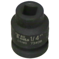 1/4" x 3/8" Drive Square Pipe Plug Socket (Female) T&E Tools 73408
