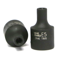 E5 3/8" Drive E-Series Torx-r Impact Socket 28mm Long T&E Tools 73605