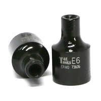 E6 3/8" Drive E-Series Torx-r Impact Socket 28mm Long T&E Tools 73606