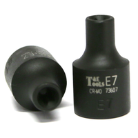 E7 3/8" Drive E-Series Torx-r Impact Socket 28mm Long T&E Tools 73607
