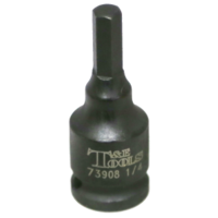 1/4" In-Hex Impact Socket T&E Tools 73908