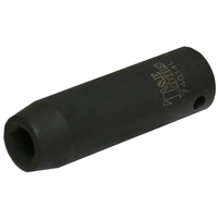 7/16" x 1/2" Drive Deep Impact Socket (6 Point) T&E Tools 74014L