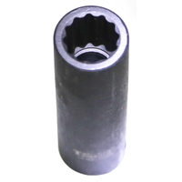 5/8" x 1/2" Drive Deep 12 Point Impact Socket T&E Tools 74320L