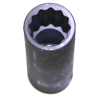 7/8" x 1/2" Drive Deep 12 Point Impact Socket T&E Tools 74328L