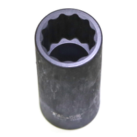 15/16" x 1/2" Drive Deep 12 Point Impact Socket T&E Tools 74330L