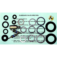 O-Rings, Washers & Valves Repair Kit T&E Tools 74437