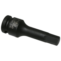 7/16" SAE In-Hex Impact Socket 3/8" Drive x 78mm Length T&E Tools 74614