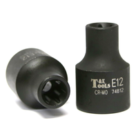 No.74812 - E12 1/2" Drive E-Series Torx-r Impact Sockets 38mm Long