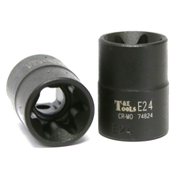 E24 1/2" Drive E-Series Torx-r Impact Sockets 38mm Long T&E Tools 74824