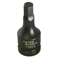 3/8" SAE In-Hex Impact Socket T&E Tools 74912