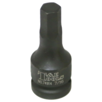 7/16" SAE In-Hex Impact Socket T&E Tools 74914