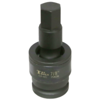7/8" SAE In-Hex Universal Impact Sockets 3/4" Drive T&E Tools 75828