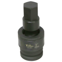 1" SAE In-Hex Universal Impact Sockets 3/4" Drive T&E Tools 75832