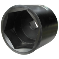 150mm x 1.1/2" Drive Standard Impact Socket T&E Tools 77150