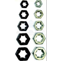 10 Piece UNF & UNC Rethreader Dies T&E Tools 8013