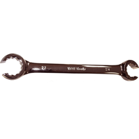 24mm x 27mm 6 Point  Flare Nut Wrench T&E Tools 82427M