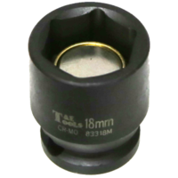 18mm x 3/8" Drive Magnetic Impact Metric Socket T&E Tools 83318M