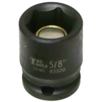 5/8" x 3/8" Drive Magnetic Impact SAE Socket T&E Tools 83320