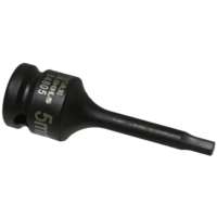 5mm Metric In-Hex Impact Socket 1/2" Drive x 78mm Length T&E Tools 84805