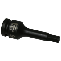 9mm Metric In-Hex Impact Socket 1/2" Drive x 78mm Length T&E Tools 84809