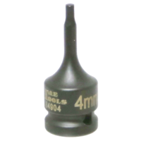 4mm Metric In-Hex Impact Socket T&E Tools 84904