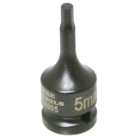 5mm Metric In-Hex Impact Socket T&E Tools 84905