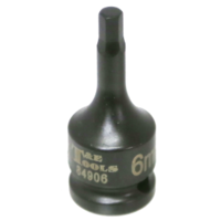 6mm Metric In-Hex Impact Socket T&E Tools 84906