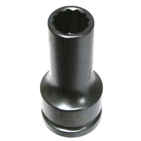 19mm x 3/4" Drive 12 Point Deep Impact Socket T&E Tools 85319L