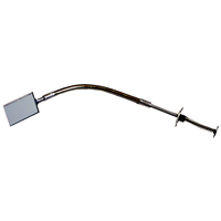 Adjustable Angle Inspection Mirror (Glass Mirror Lens) T&E Tools 8574