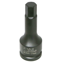 17mm x 3/4" Square In-Hex Impact Socket T&E Tools 85917