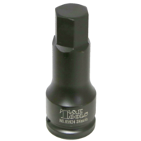 24mm x 3/4" Square In-Hex Impact Socket T&E Tools 85924