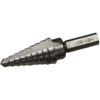 Self Starting Stepped Drill Bit (9 Sizes) T&E Tools 8971-B