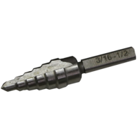 Self Starting Stepped Drill Bit (6 Sizes) T&E Tools 8971-C