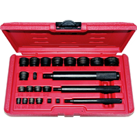 23 Piece Imperial Bushing Driver Set T&E Tools 9002