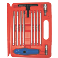 12 Piece SAE Ball-End In-Hex Bit Set (180mm Long) T&E Tools 91138