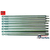 8Pc.1/4"Hex Torx -r  Power Bit Set T10-T45  150mm Long. T&E Tools 91144