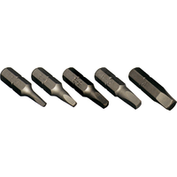 6 Piece Robinson Square Insert Bit Set T&E Tools 91200