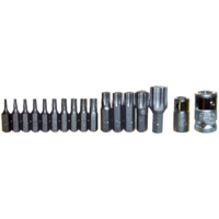 17 Piece Torx-r Insert Bit Set T&E Tools 91217